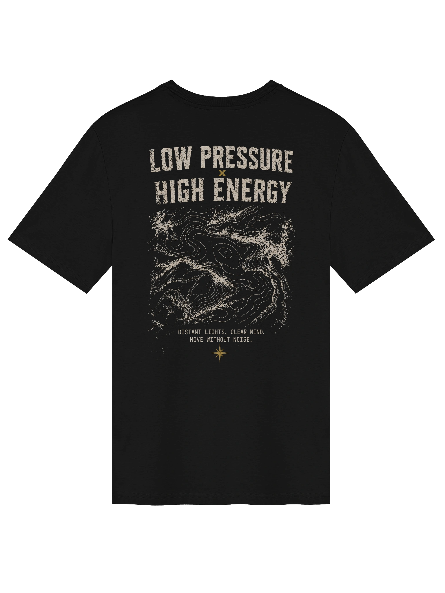 Low Pressure x High Energy Tee back