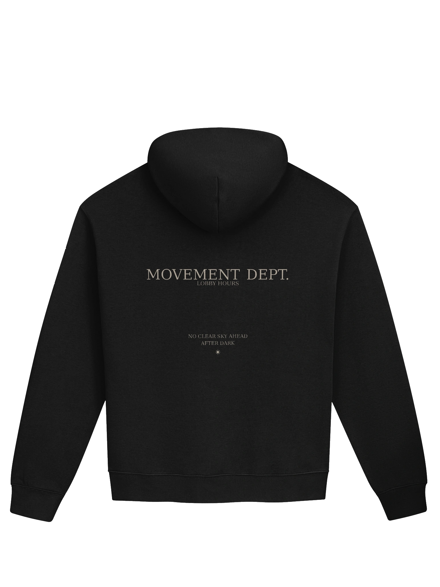 Movement Dept. Hoodie back