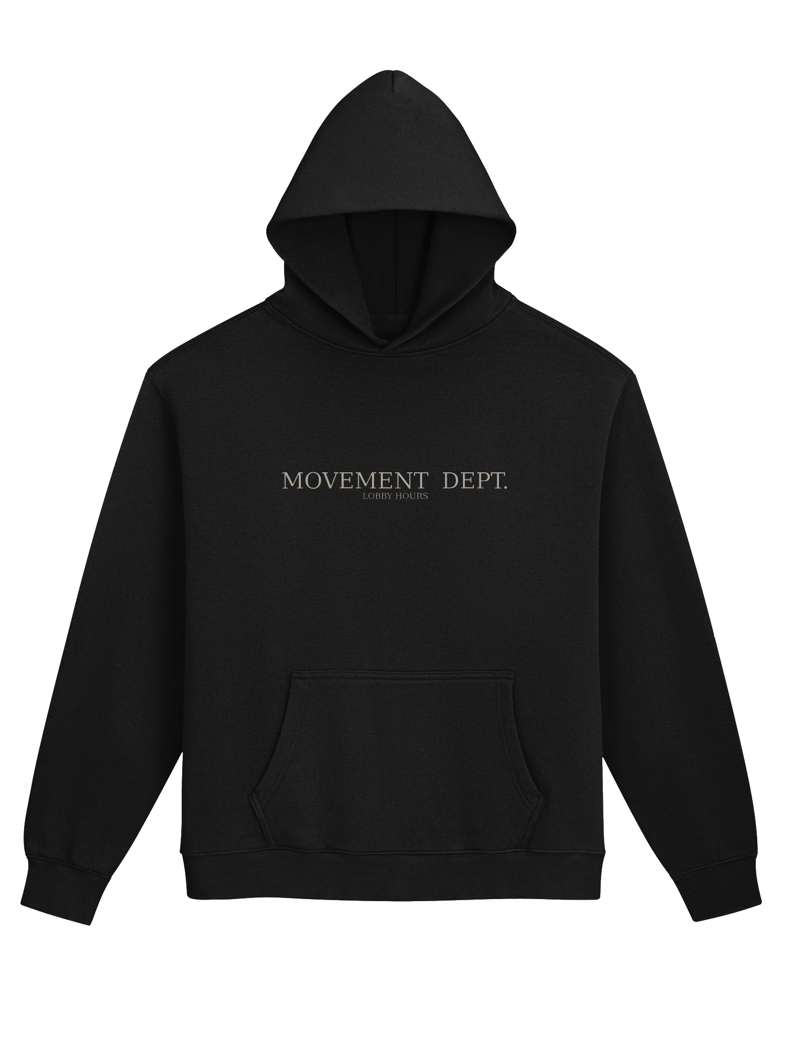 Movement Dept. Hoodie front