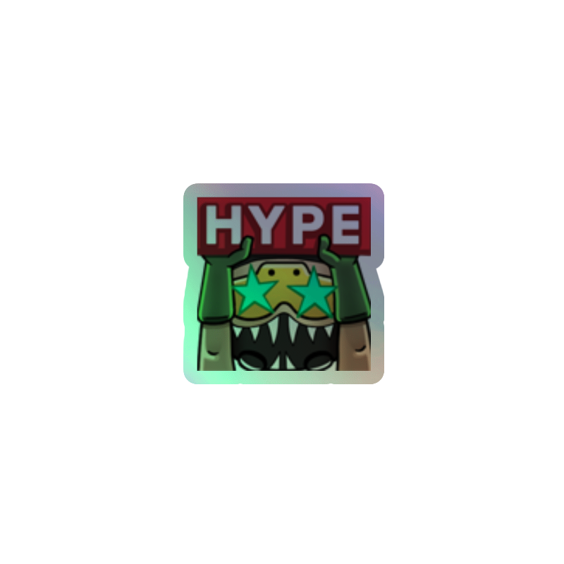 Stormen Hype Sticker front