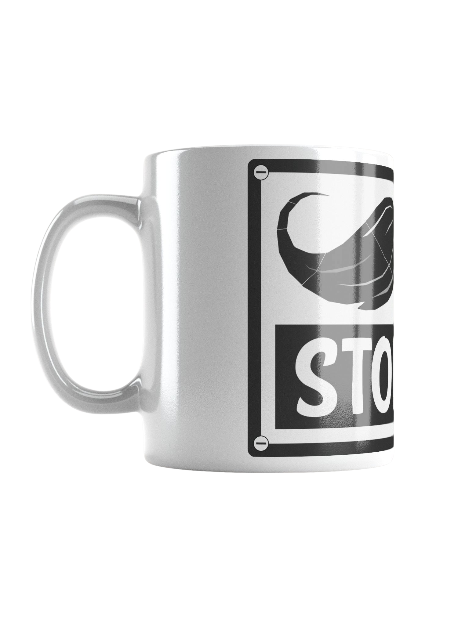 Stormen White Mug back
